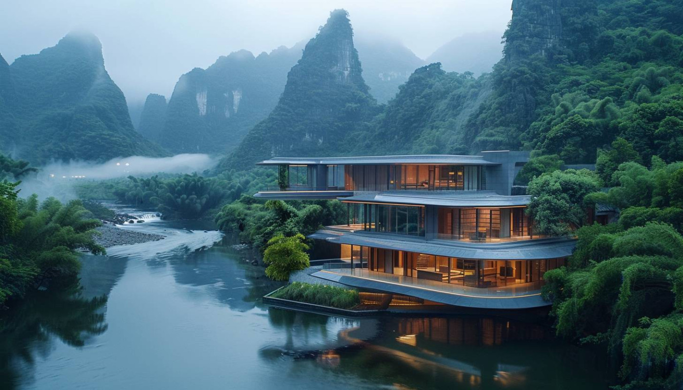 Les secrets de l'architecture intégrée dans les paysages naturels